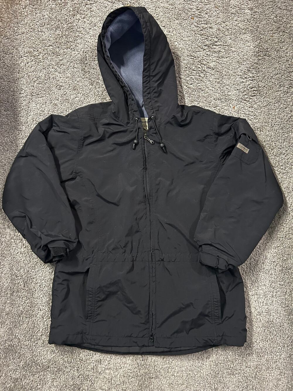 Vintage Eddie Bauer Polartec Fleece Lined Jacket with hood